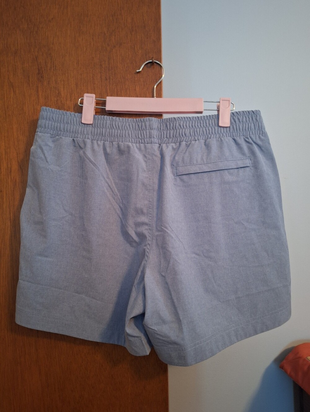 Ocean Safari NWT Women's Light Blue Drawstring Board Shorts Size L Inseam 5" - Picture 6 of 6